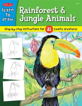 Cover image for Learn to Draw Rainforest & Jungle Animals