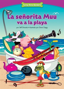 Cover image for La señorita Muu va a la playa