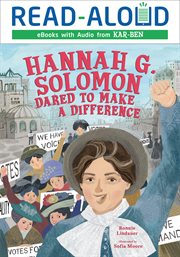 Hannah G. Solomon dared to make a difference cover image