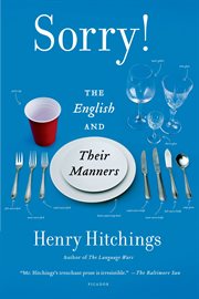 Sorry! : The English and Their Manners cover image