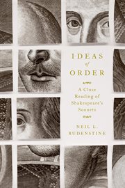 Ideas of order : a close reading of Shakespeare's sonnets cover image