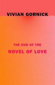 The End of the Novel of Love cover image