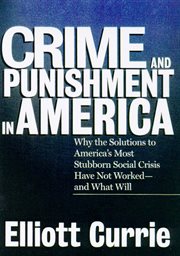 Crime and punishment in America cover image