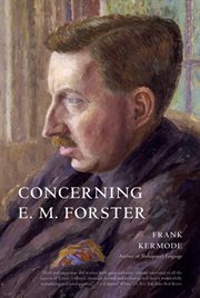 Concerning E. M. Forster cover image