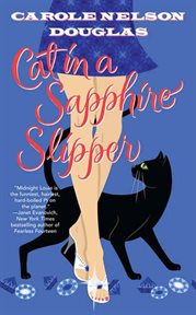 Cat in a sapphire slipper cover image
