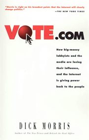 Vote.com : Influence, and the Internet is Giving Power Back to the People cover image