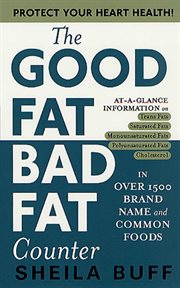 The Good Fat, Bad Fat Counter cover image