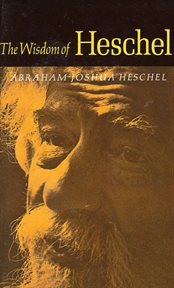 The Wisdom of Heschel cover image