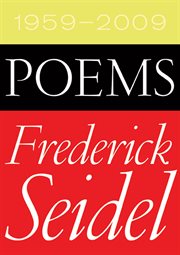 Poems 1959-2009 : 2009 cover image