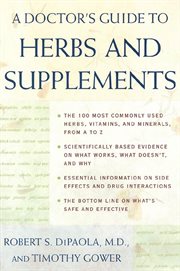 A Doctor's Guide to Herbs and Supplements cover image