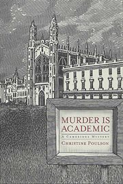 Murder is academic cover image