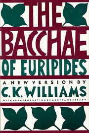 The Bacchae of Euripides cover image