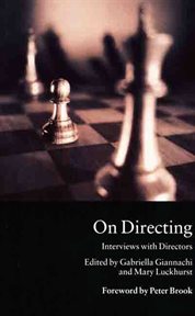 On Directing : Interviews with Directors cover image
