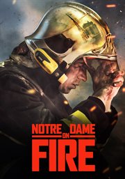 Notre Dame on fire