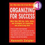 Organizing for success cover image
