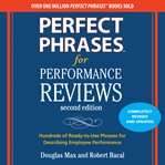 Perfect phrases for performance reviews ; : Perfect phrases for setting performance goals cover image