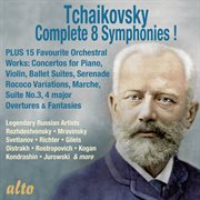 Tchaikovsky: Complete 8 Symphonies & Other Works cover image