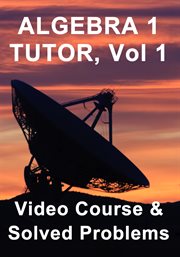 Algebra 1 tutor - video course cover image