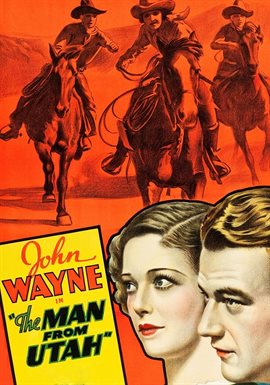 The Man from Utah Poster//The Man from Utah Movie Poster//Movie Poster//Poster R 