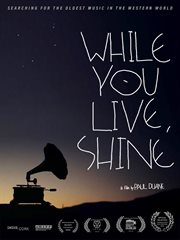 While you live, shine cover image