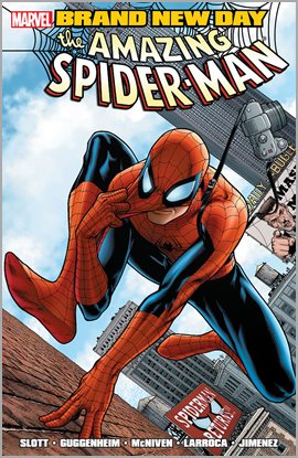 Spider-Man: Brand New Day Vol. 1, book cover