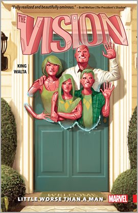 Vision Vol. 1: Little Worse Than A Man, book cover