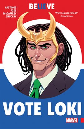 Vote Loki, book cover