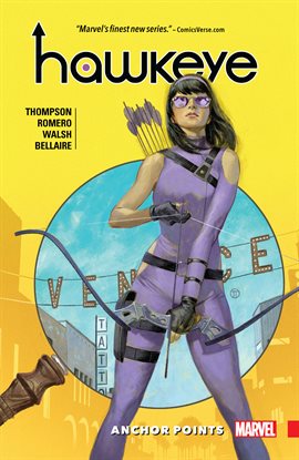 Hawkeye: Kate Bishop Vol. 1: Anchor Points, book cover