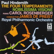 Hindemith, P. : 4 Temperaments (the) / Nobilissima Visione Suite (royal Philharmonic, Depreist) cover image