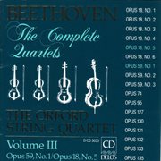 Beethoven, L. : String Quartets (complete), Vol. 3. Nos. 5 And 7 cover image