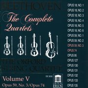 Beethoven, L. : String Quartets (complete), Vol. 5. Nos. 9 And 10 cover image