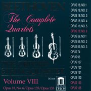 Beethoven, L. : String Quartets (complete), Vol. 8. Nos. 6 And 16 cover image