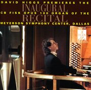 Organ Recital : Higgs, David. Bach, J.s. / Franck, C. / Schumann, R. / Mozart, W.a. / Conte, D. cover image