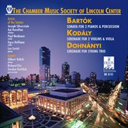 Dohnanyi, E. : Serenade In C Major / Kodaly, Z.. Serenade / Bartok, B.. Sonata For 2 Pianos And Pe cover image