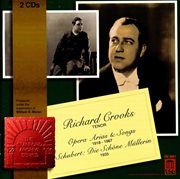 Crooks, Richards : Opera Arias / Songs (1925-1945) cover image