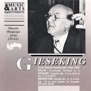 Walter Gieseking : Historic Broadcast Performances (1944-1950) cover image