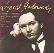 Godowsky, L. : Godowsky Edition (the), Vol. 1 – 12 Schubert Song Transcriptions cover image