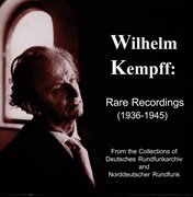 Kempff : Rare Recordings (1936-1945) cover image