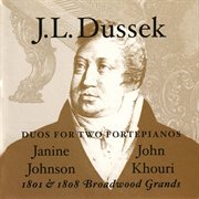 Dussek : Duos For 2 Fortepianos cover image