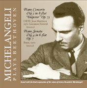 Michelangeli Plays Beethoven cover image