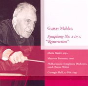 Mahler, G. : Symphony No. 2 (walter) (1957) cover image