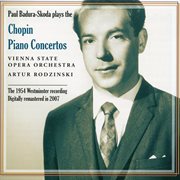 Paul Badura- Skoda Plays The Chopin Piano Concertos (1954) cover image