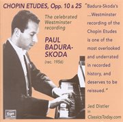 Chopin, F. : Etudes, Opp. 10 And 25 / Mazurka Nos. 36-39 (badura-Skoda) (1956, 1999) cover image