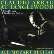 Claudio Arrau Live From The Tanglewood Festival cover image
