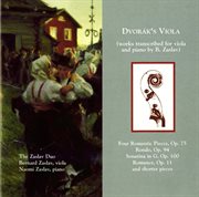 Dvorak : Viola Transcriptions cover image