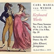 Weber : Invitation To The Dance / Piano Sonatas Nos. 1 And 2 cover image