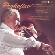 Prokofiev, S. : Violin Sonata No. 1 / 5 Melodies cover image