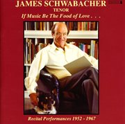 Vocal Recital : Schwabacher, James. Dowland, J. / Mozart, W.a. / Schubert, F. / Schumann, R. / Ma cover image