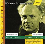 Brahms : Piano Concerto No. 2, Op. 83. Schumann. Fantasia In C Major, Op. 17 cover image