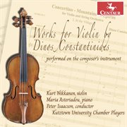 Works For Violin By Dinos Constantinides cover image